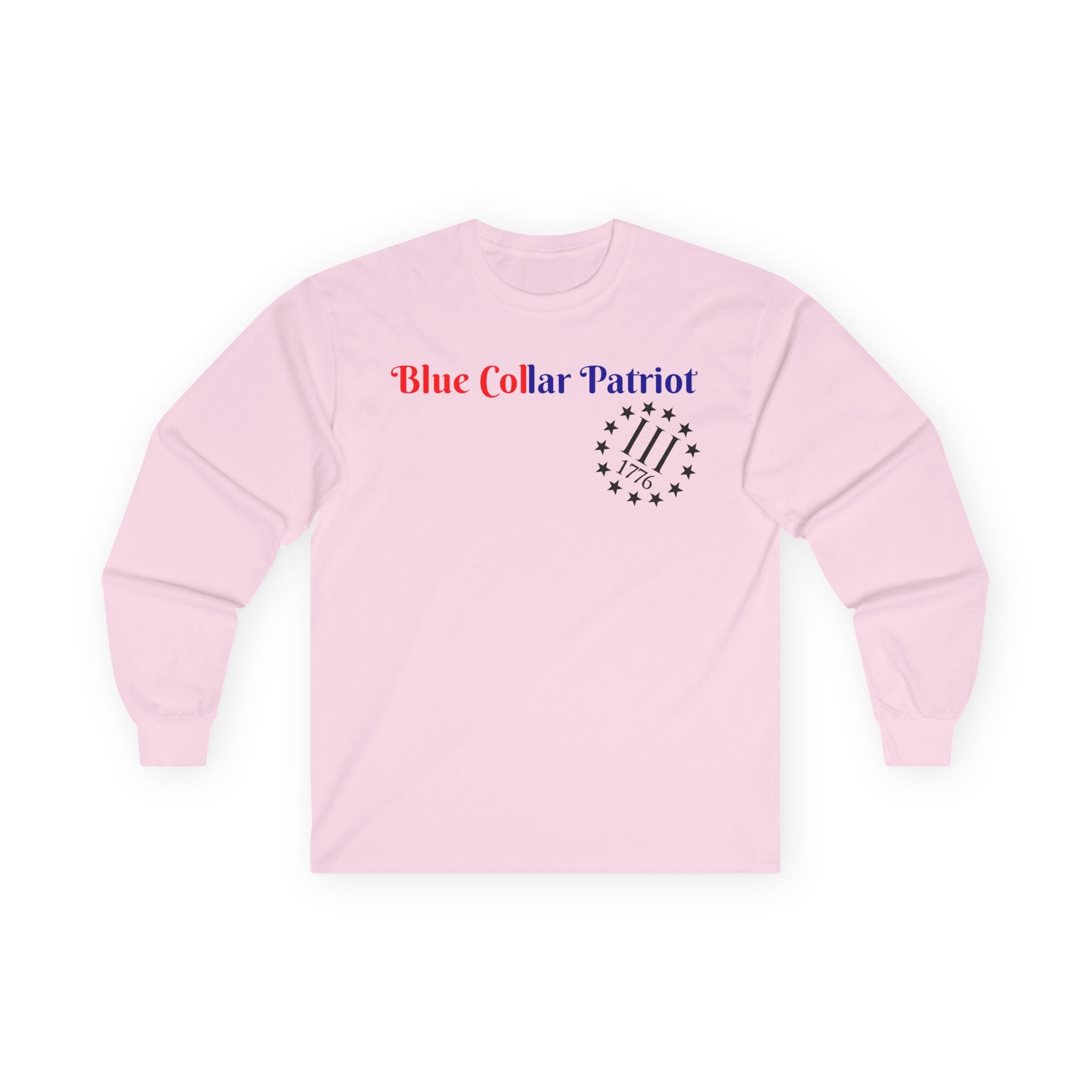 Blue collar Patriot Long Sleeve Tee