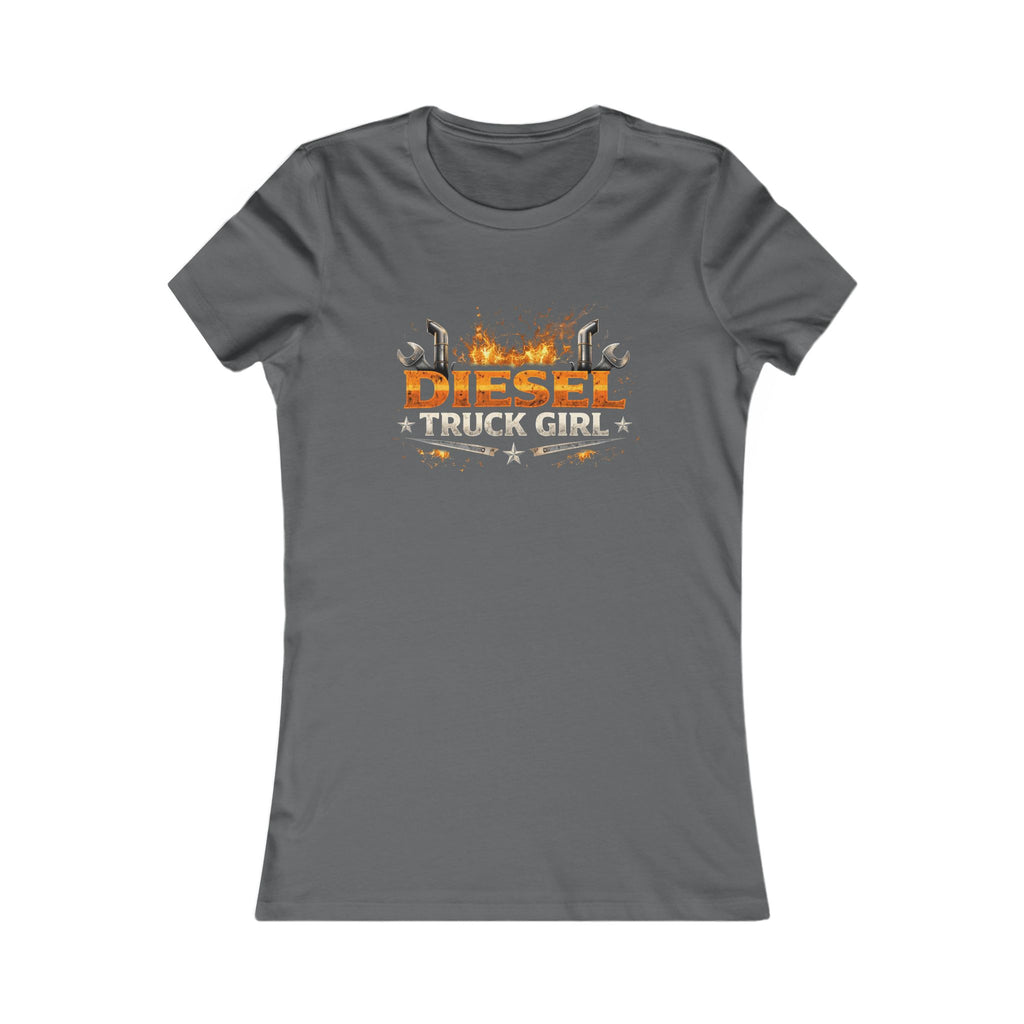 Women's Diesel Truck Girl  Tee