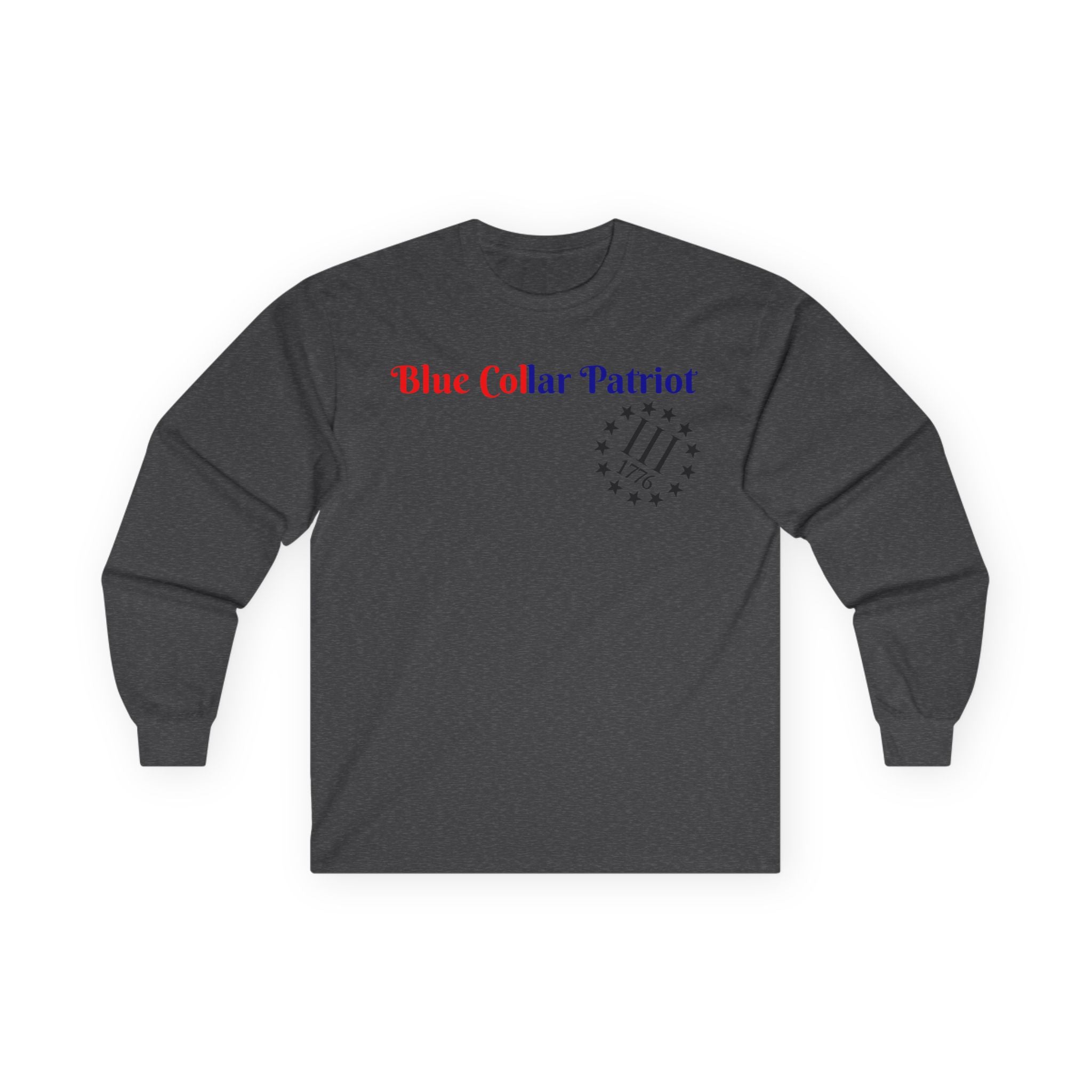 Blue collar Patriot Long Sleeve Tee