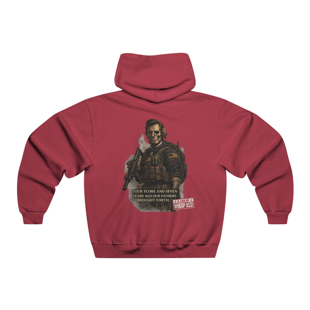 Honest Abe's Can of whoop Ass Hoodie