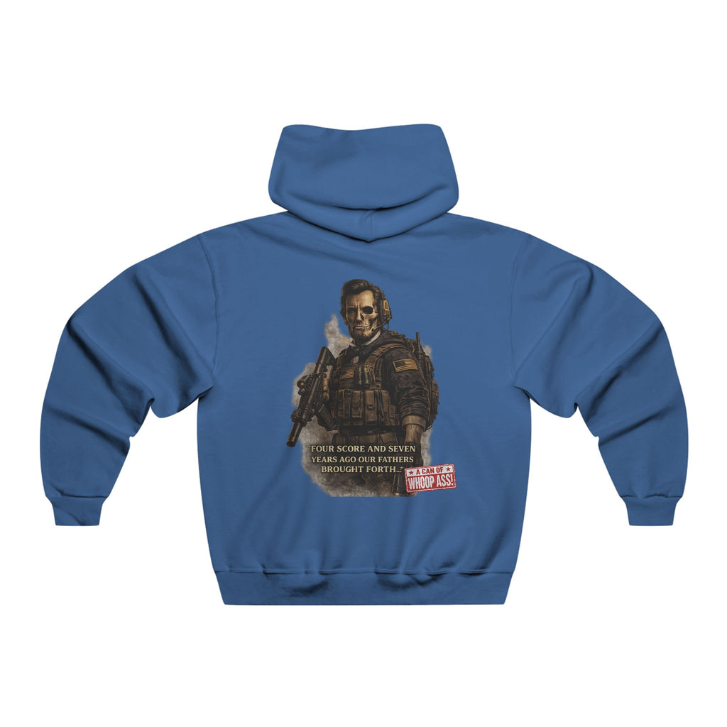 Honest Abe's Can of whoop Ass Hoodie