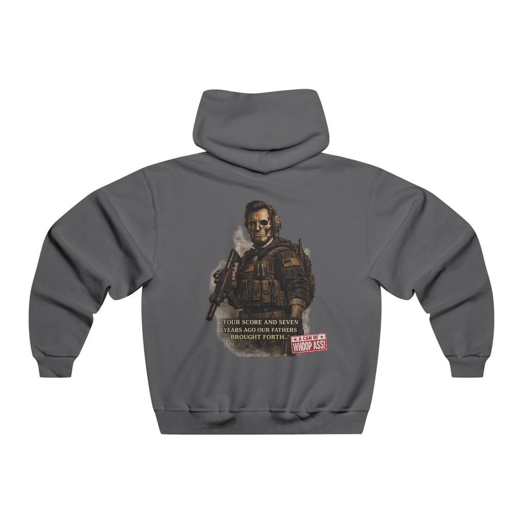 Honest Abe's Can of whoop Ass Hoodie