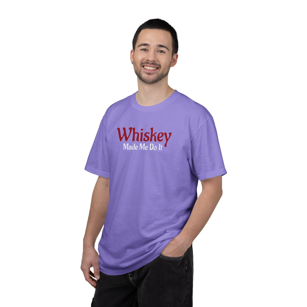 Whiskey Made Me Do It T-shirt