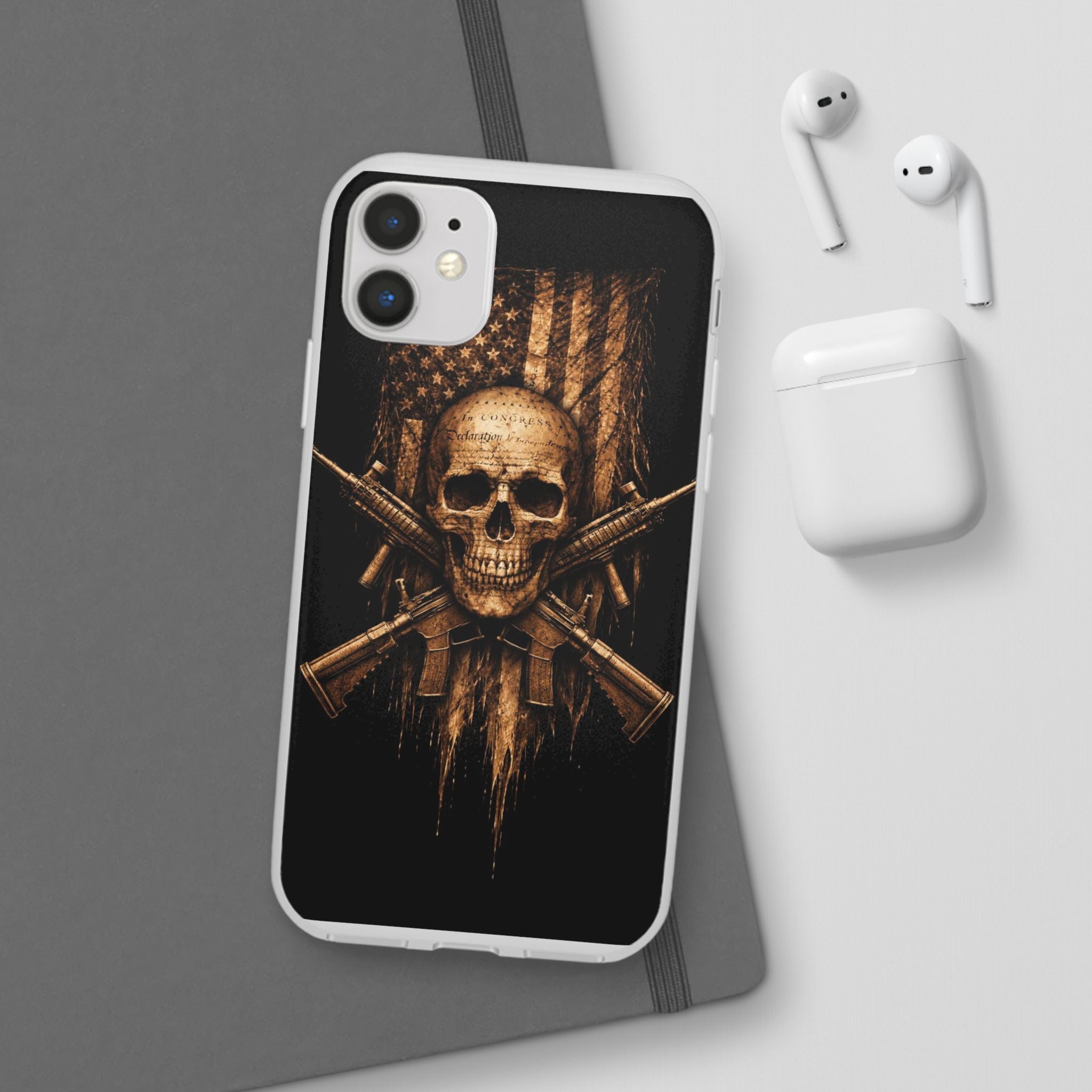 INDEPENDENCE 2A SKULL Flexi Cases