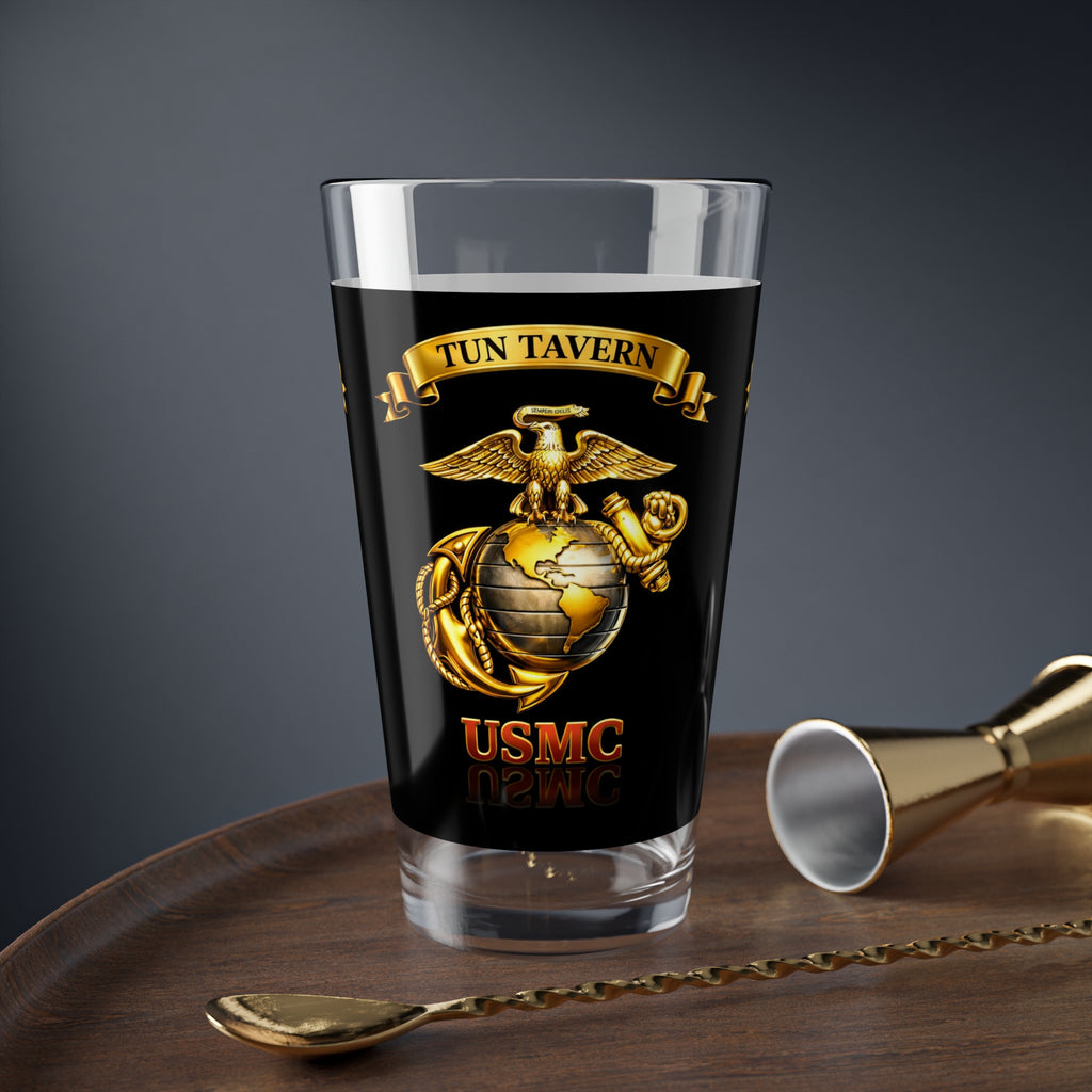 z--USMC TunTavern Pint Glass, 16oz Collection
