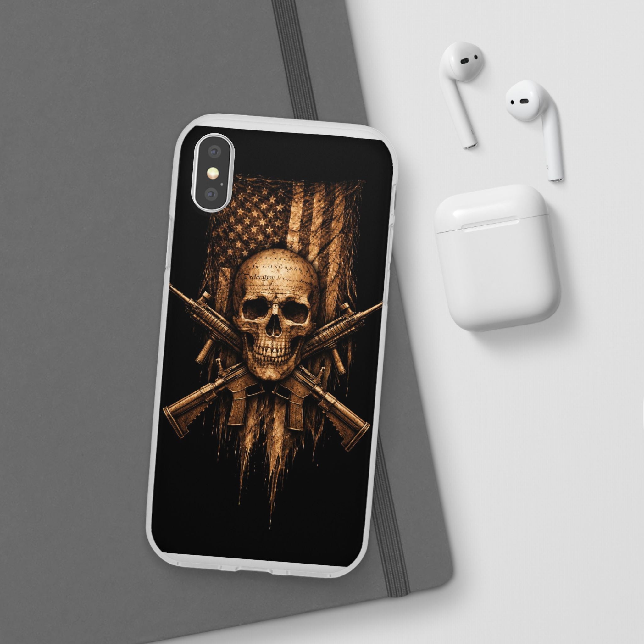 INDEPENDENCE 2A SKULL Flexi Cases