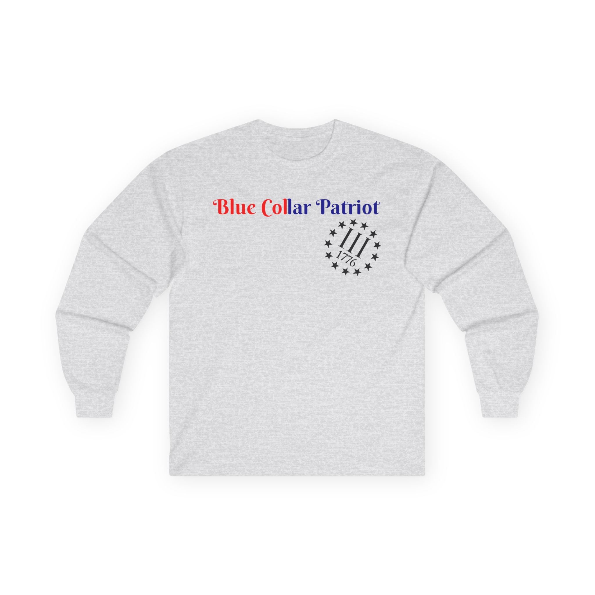 Blue collar Patriot Long Sleeve Tee
