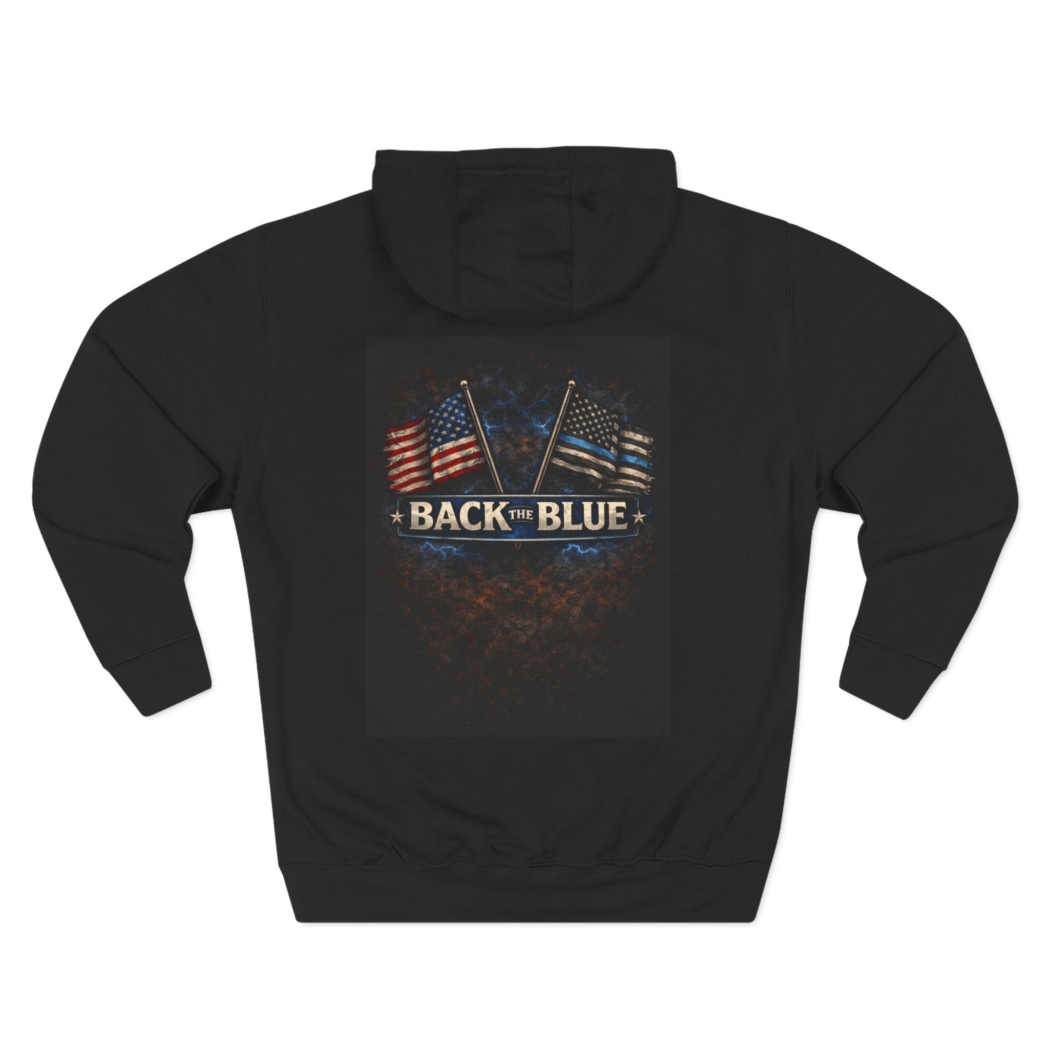 Back The Blue hoodie
