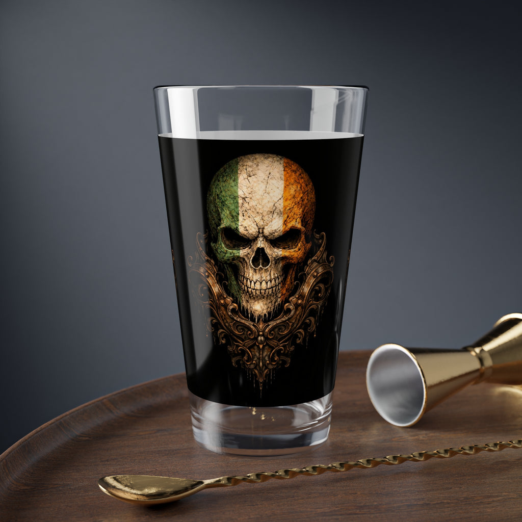 z-Irish Skull Pint Glass, 16oz Collection