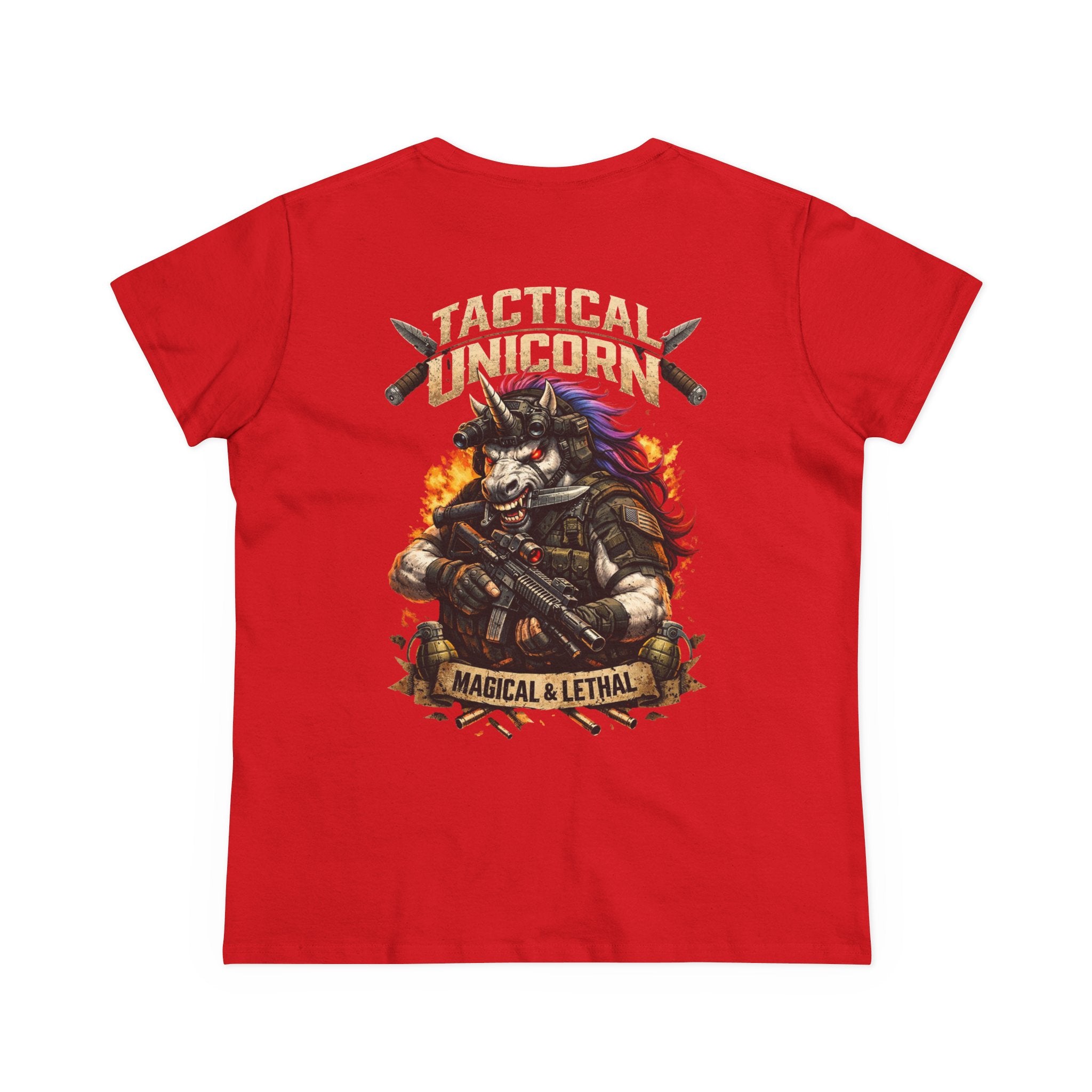 Tactical unicorn T-shirt