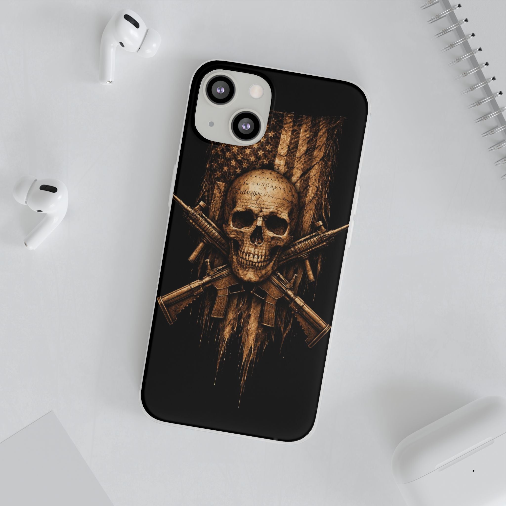 INDEPENDENCE 2A SKULL Flexi Cases