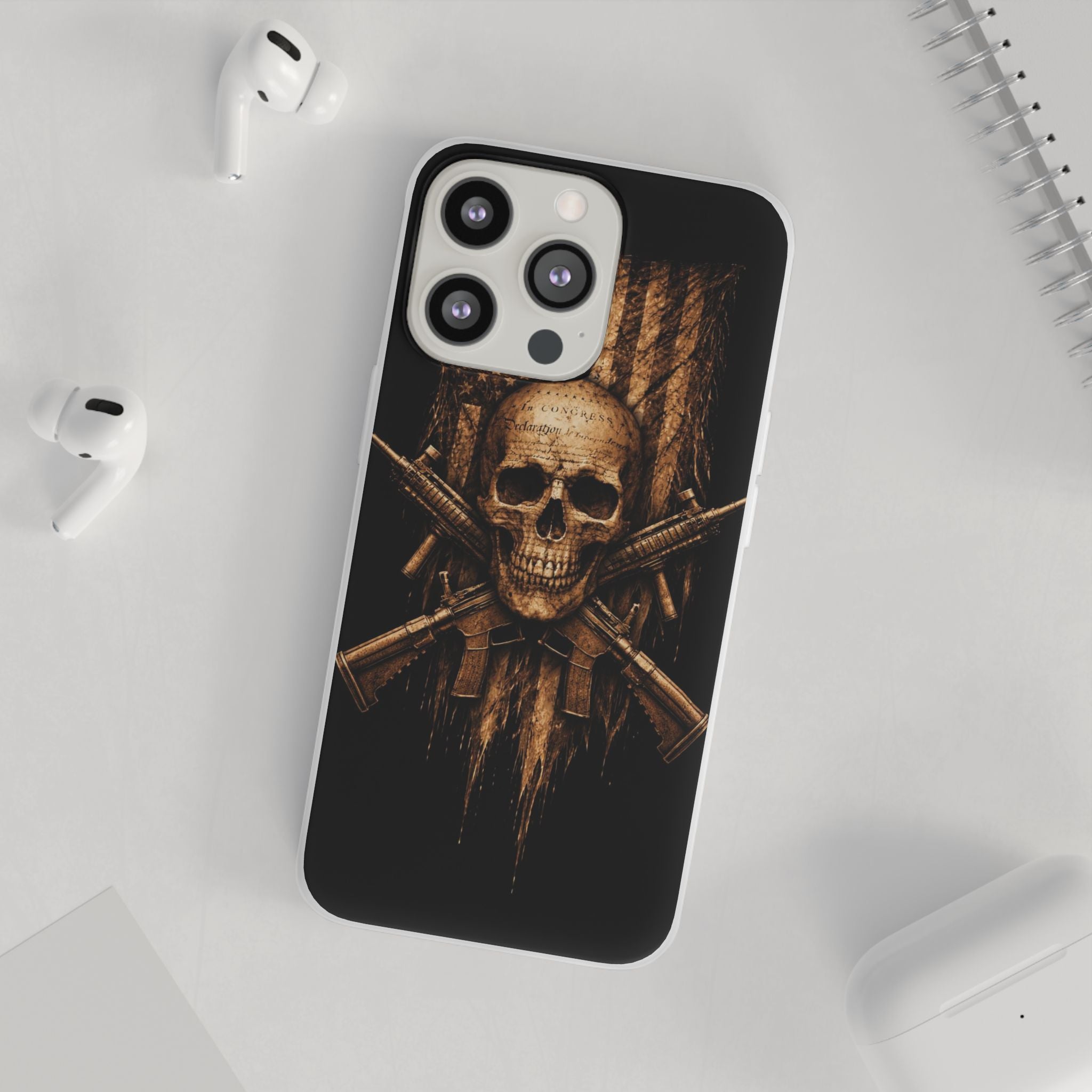INDEPENDENCE 2A SKULL Flexi Cases