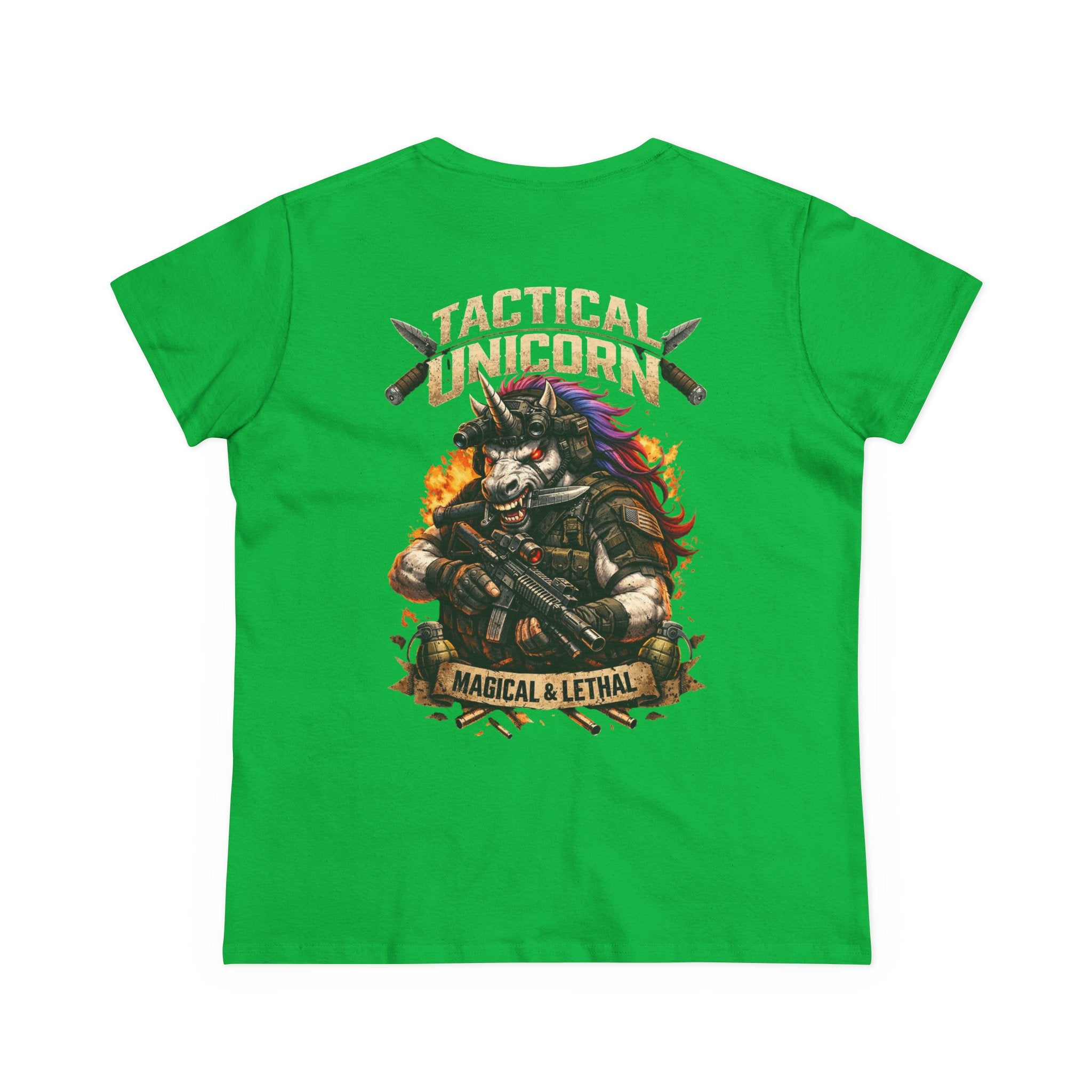 Tactical unicorn T-shirt