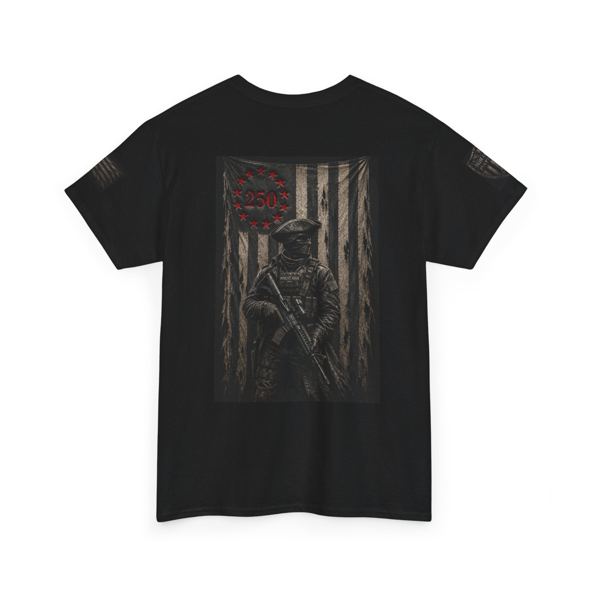 250th Tactical Minute Man  Cotton Tee