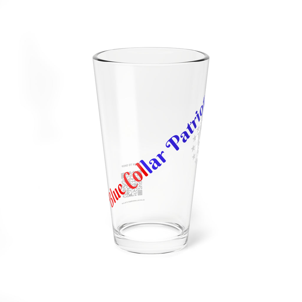 Blue Collar Patriot 1776 Pint Glass, 16oz