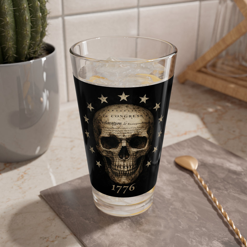 z-#3 Independence 1776 Pint Glass, 16oz Collection