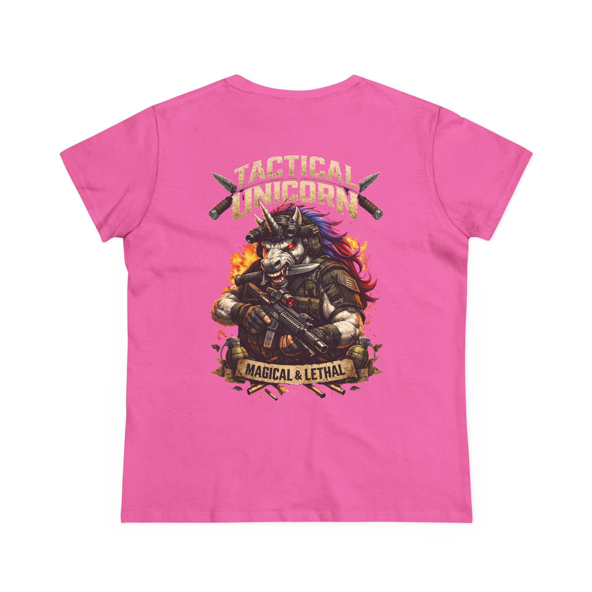 Tactical unicorn T-shirt