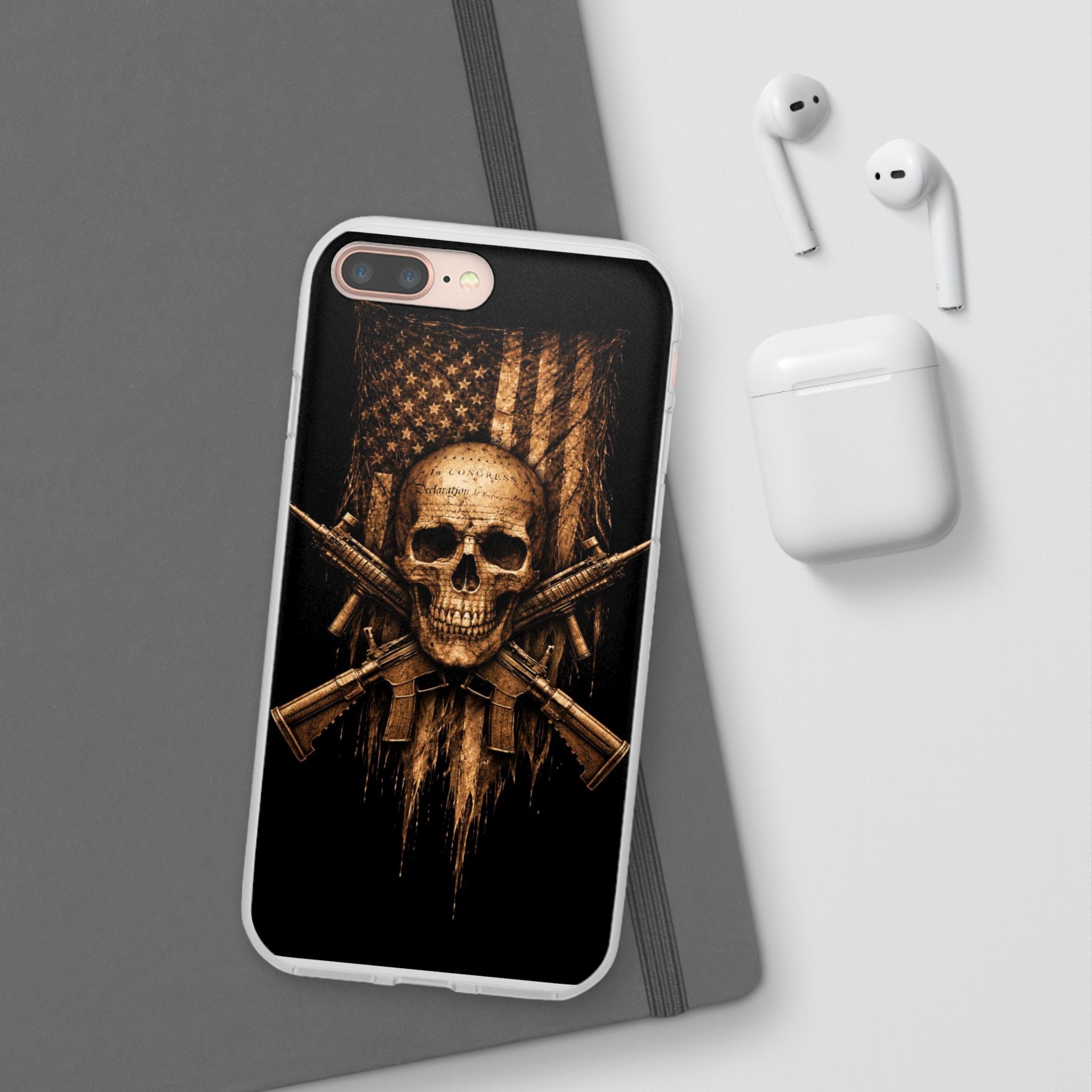 INDEPENDENCE 2A SKULL Flexi Cases