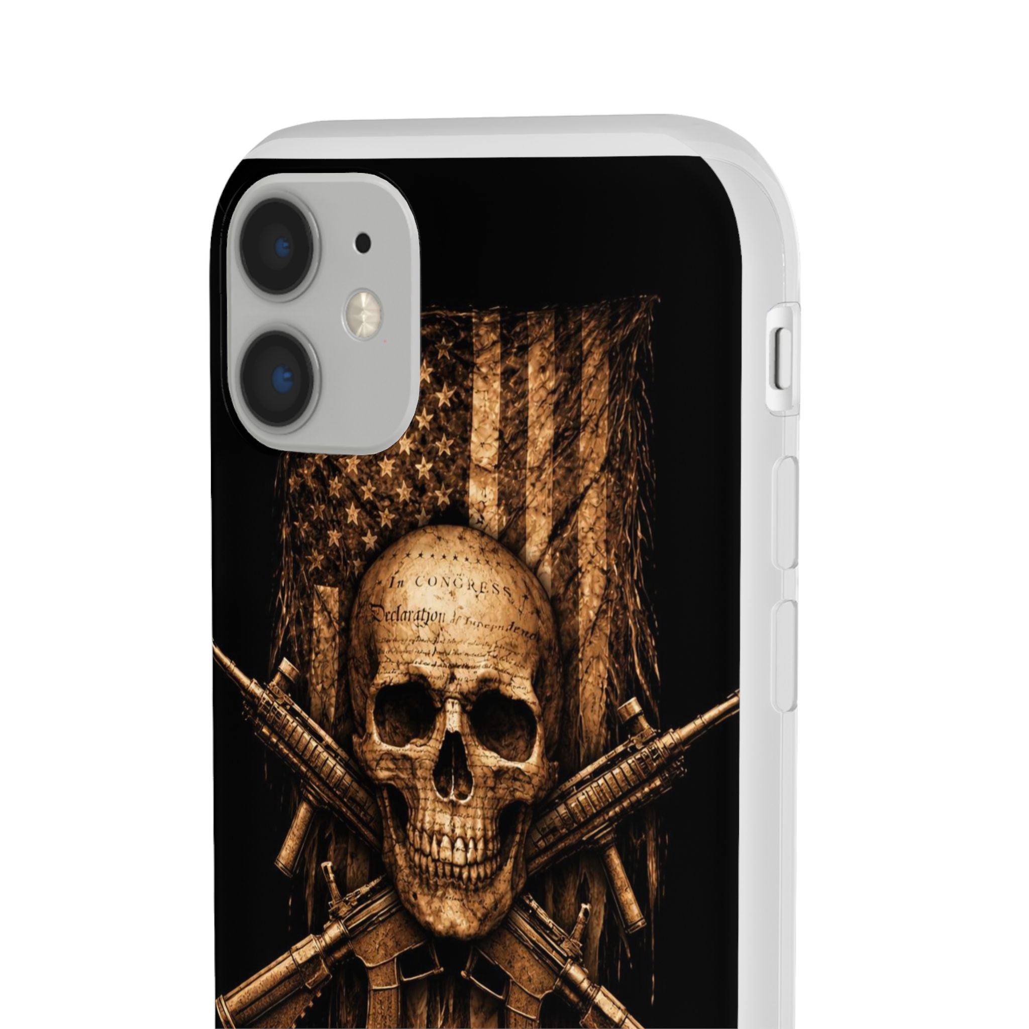 INDEPENDENCE 2A SKULL Flexi Cases