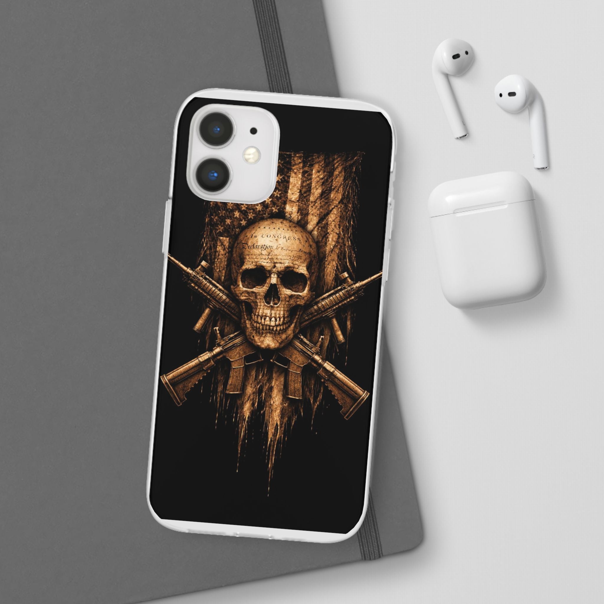 INDEPENDENCE 2A SKULL Flexi Cases