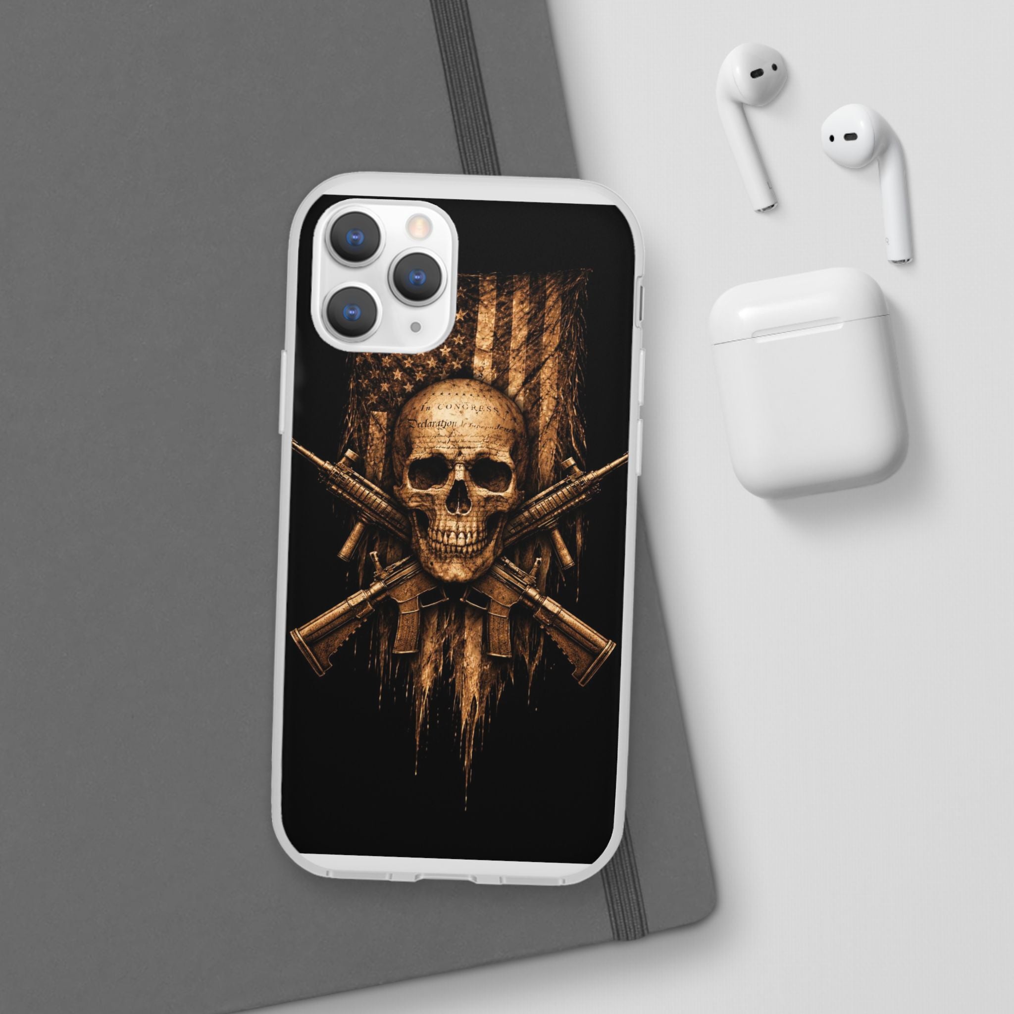 INDEPENDENCE 2A SKULL Flexi Cases