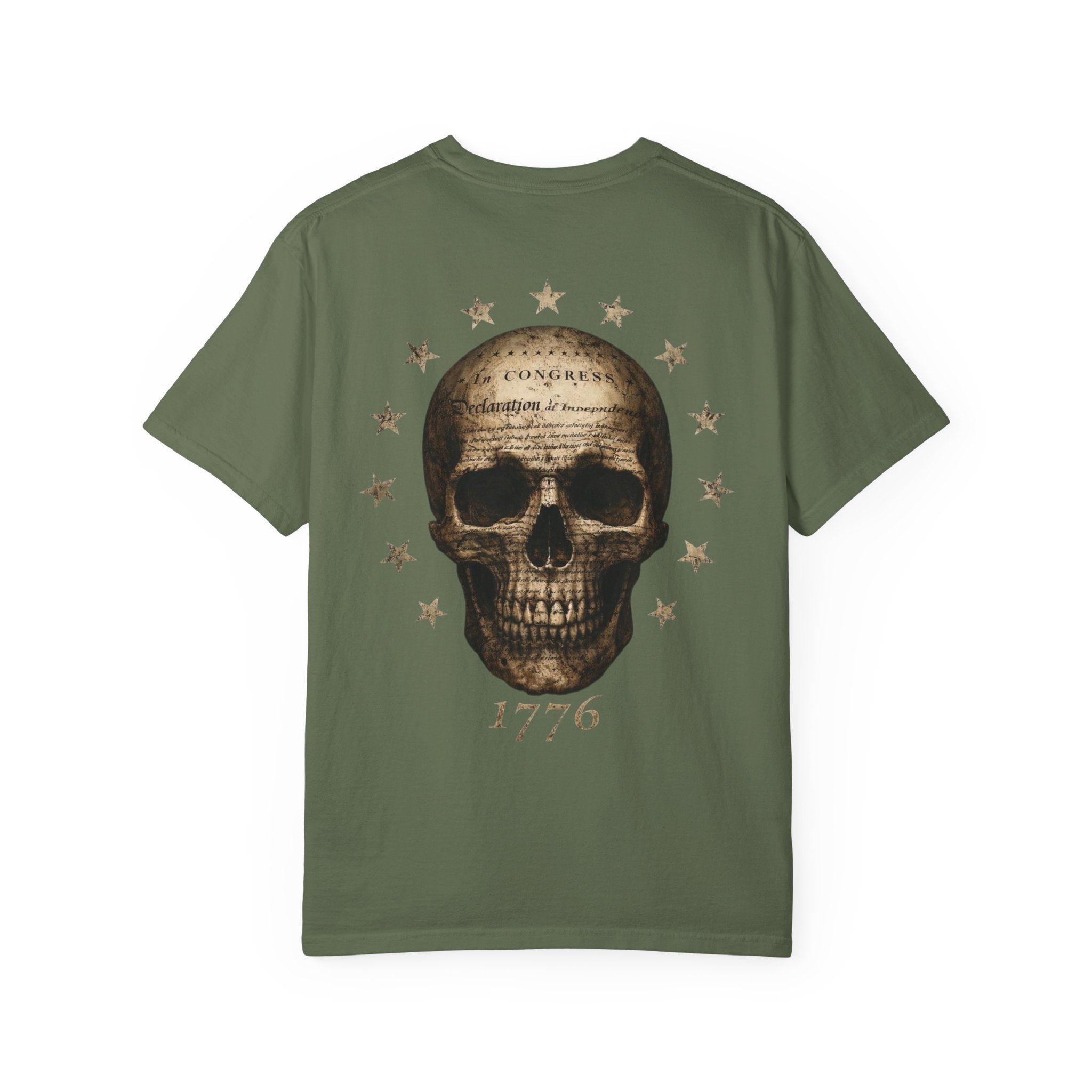 1776 Independence skull,  Premium Tee