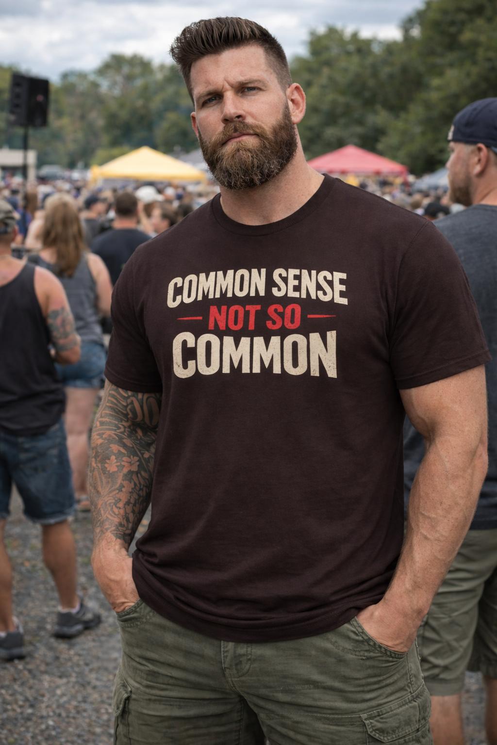 Common Sense Not so Common T-Shirt