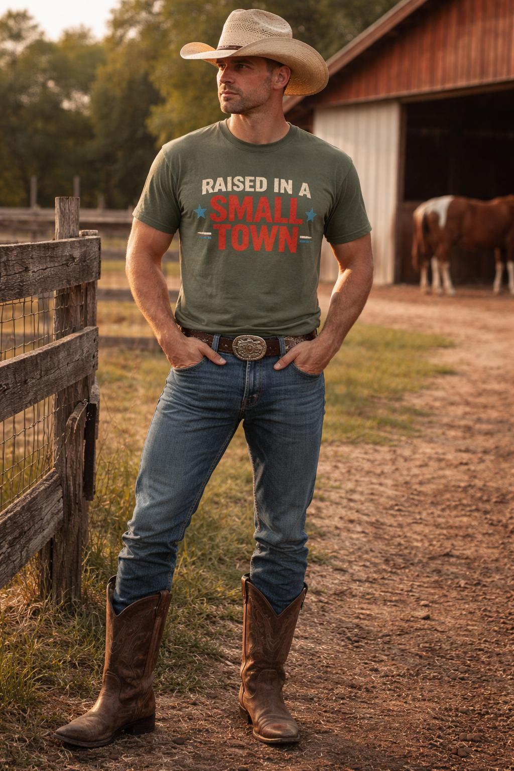 Raised in a small town