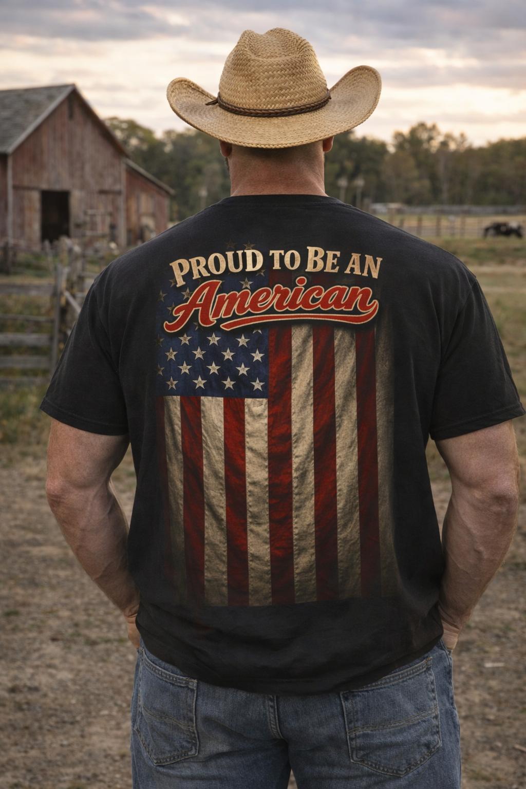 Proud To Be An American T-shirt