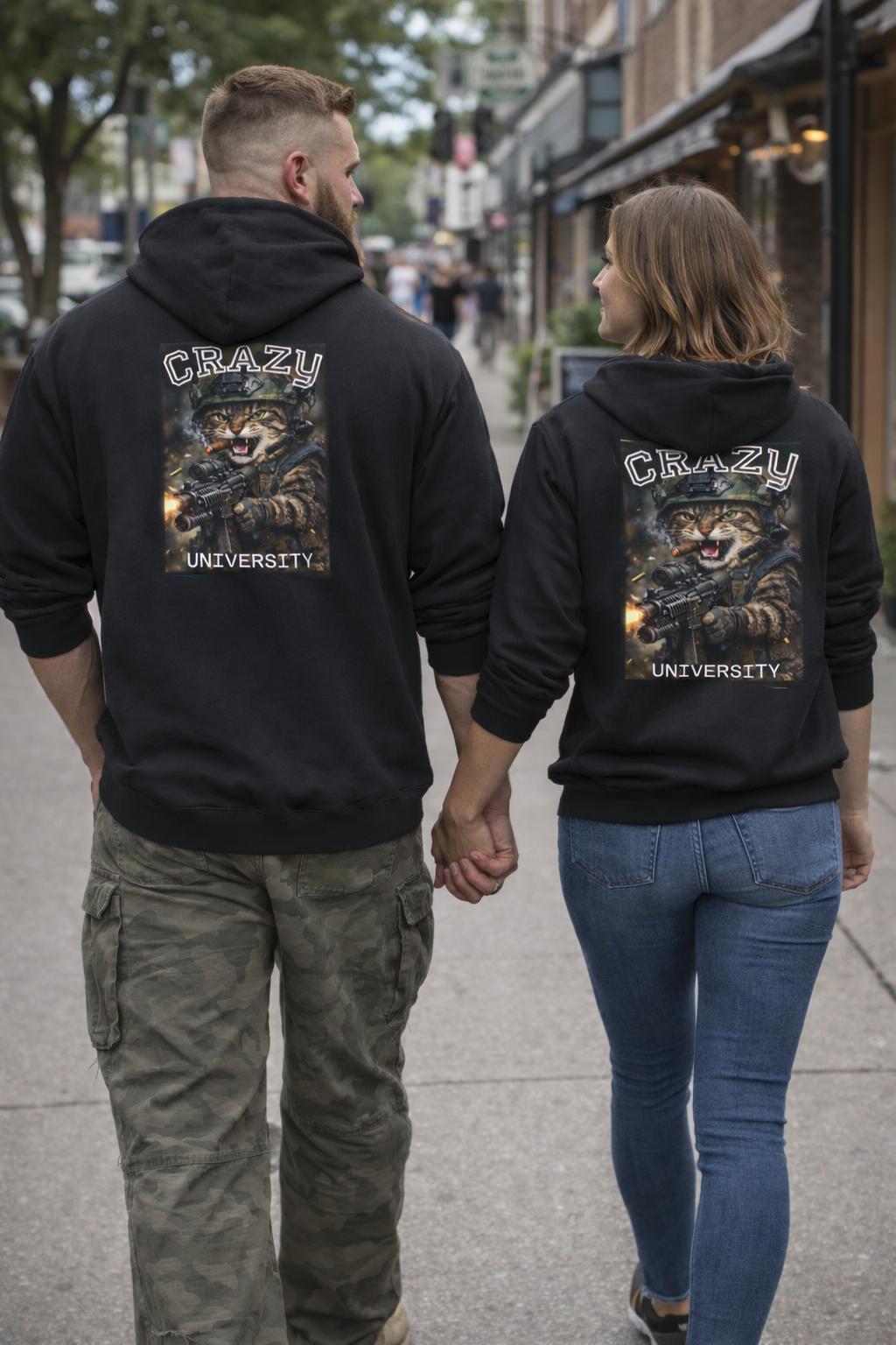 Crazy Univercity  Hooded Sweatshirt