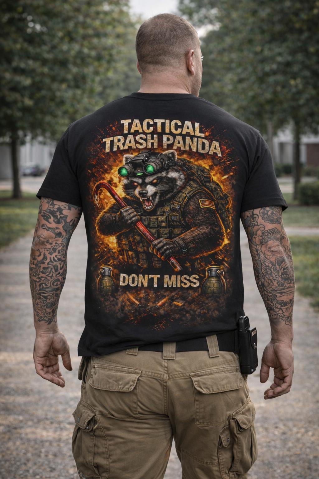 Tactical Trash Panda T-shirt