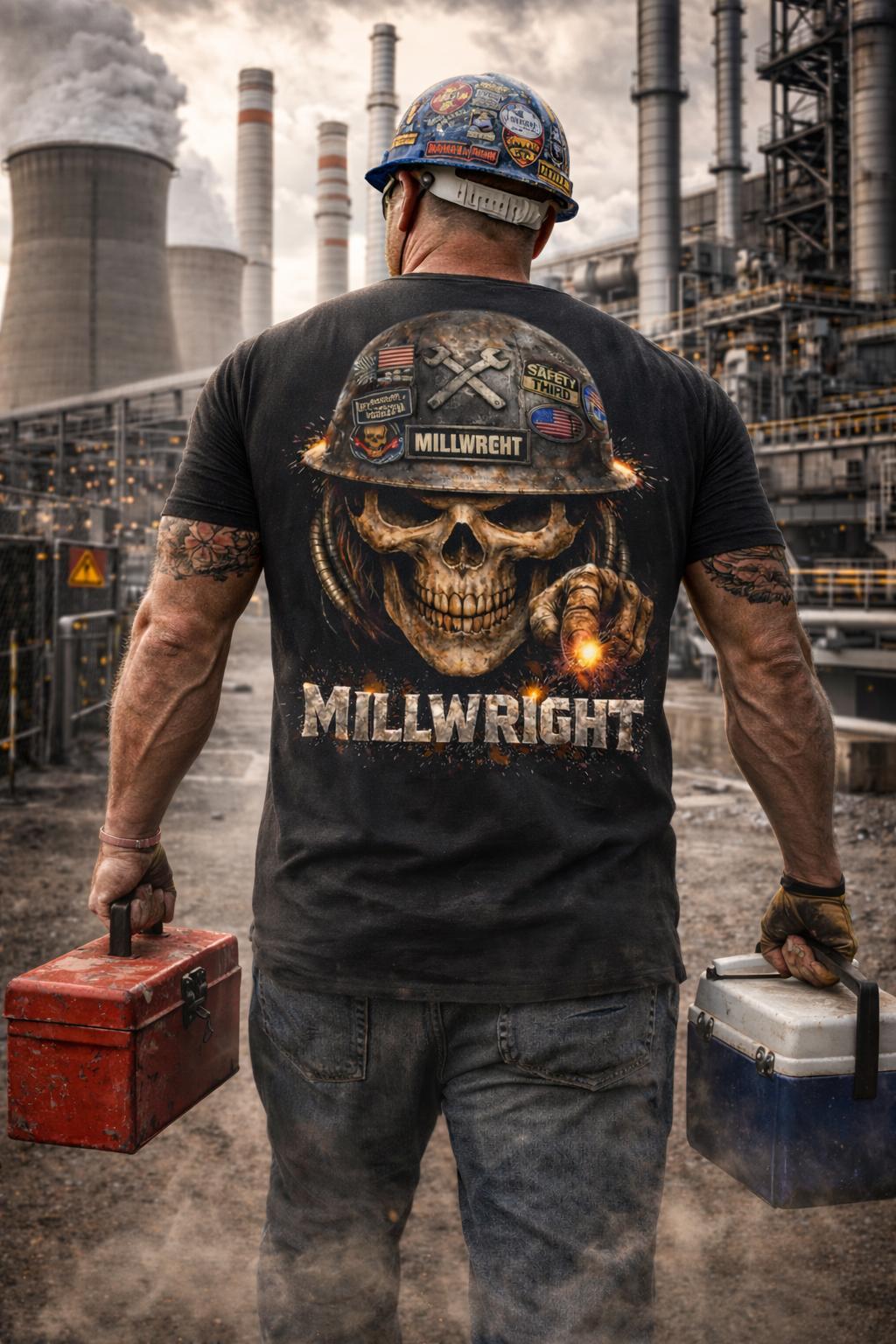 Millwrights Working Mans T-shirt