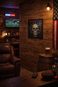 Blue Collar Patriot 1776 Wall Hanging Metal Sign