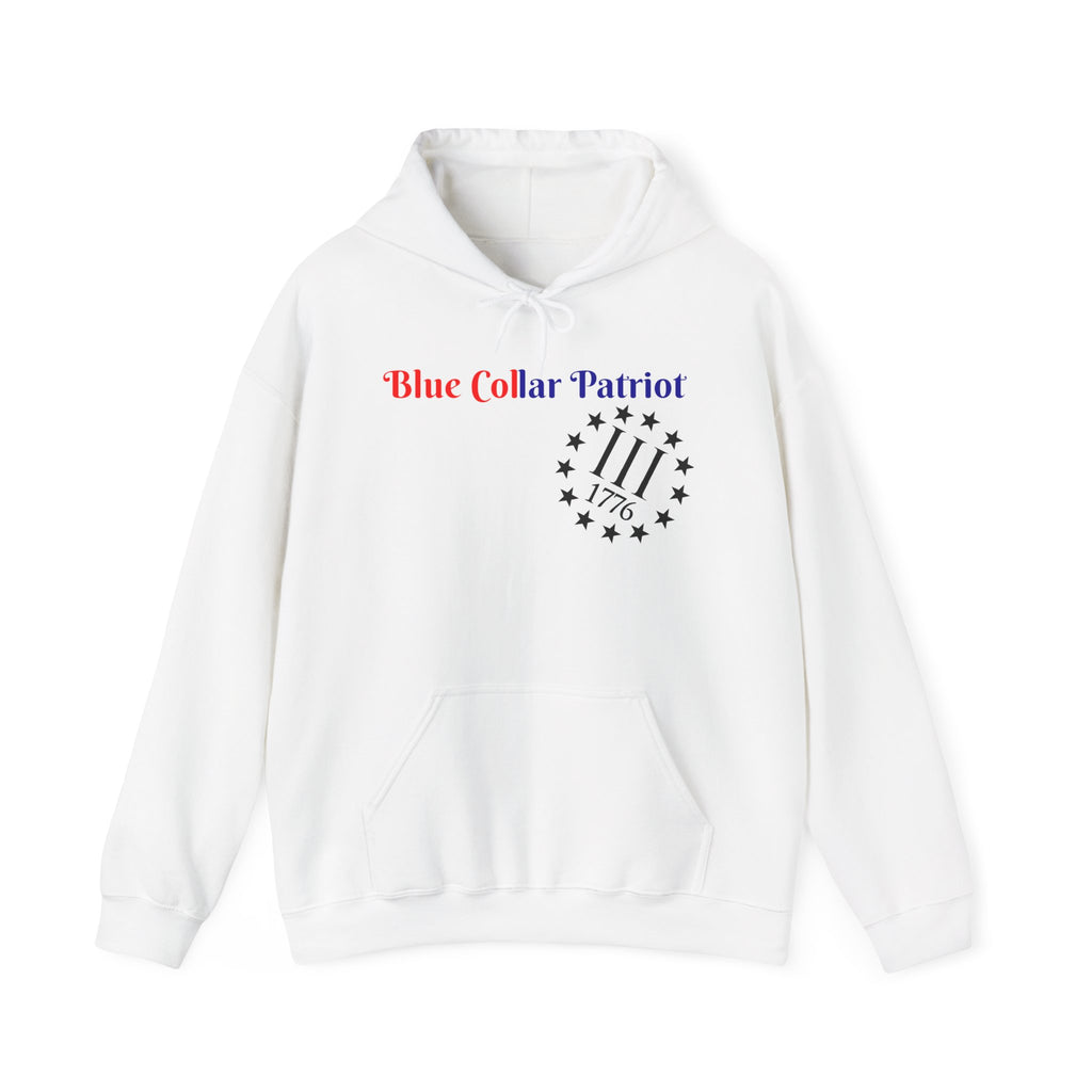 Blue Collar Patriot Hooded Sweatshirt