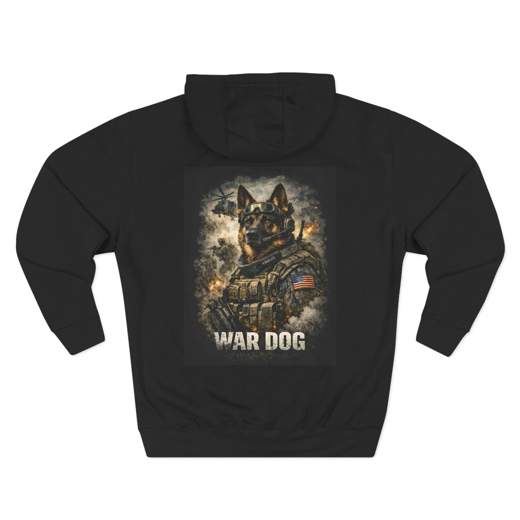 WAR DOG Panel Fleece Hoodie