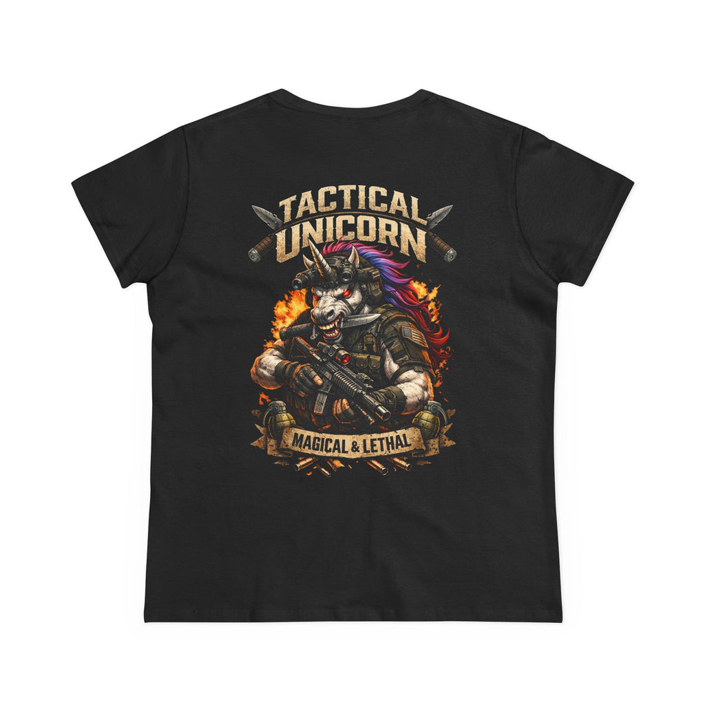 Tactical unicorn T-shirt