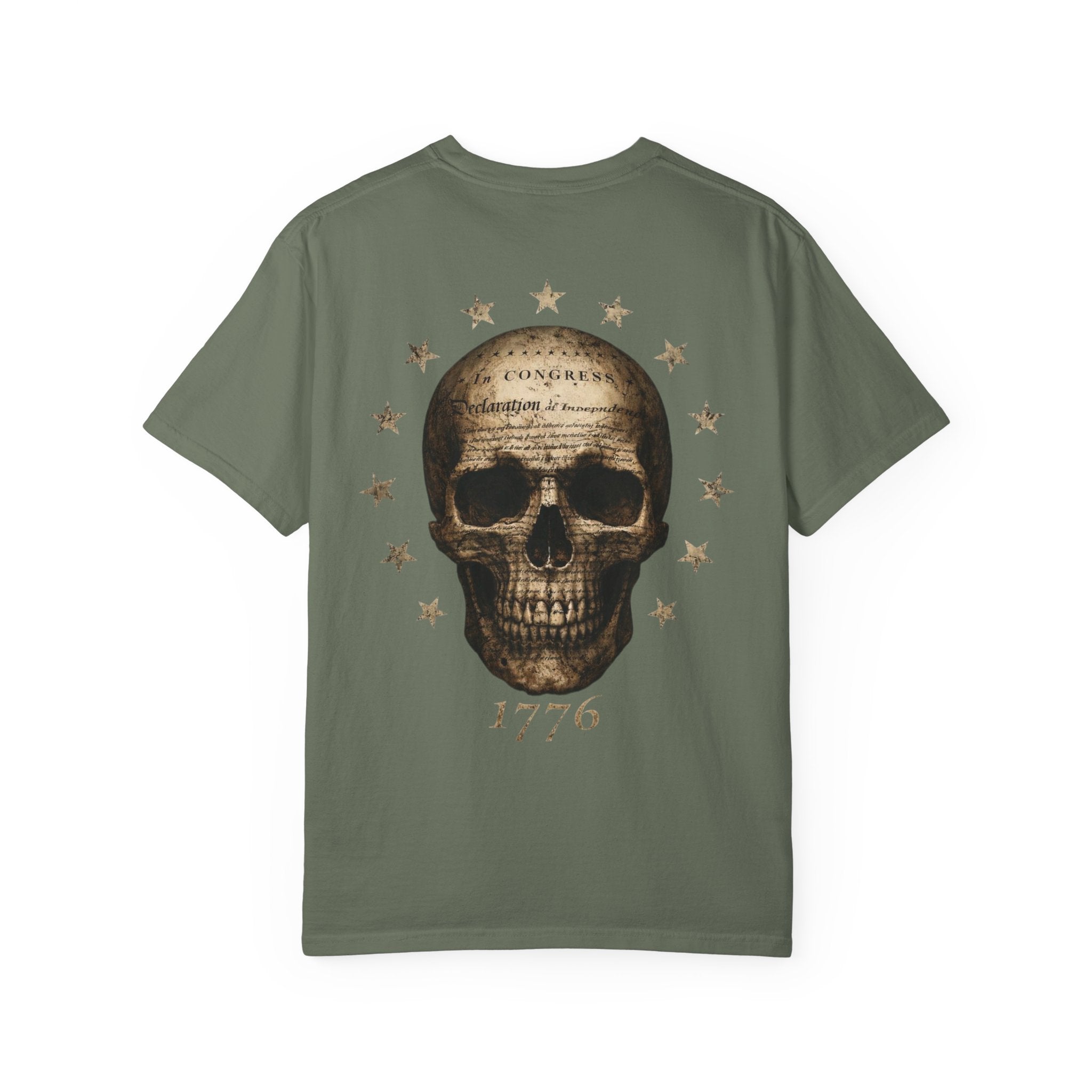 1776 Independence skull,  Premium Tee