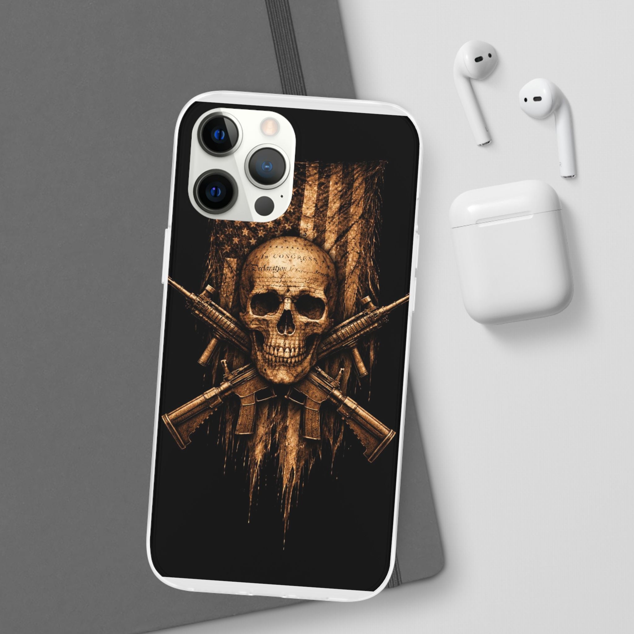 INDEPENDENCE 2A SKULL Flexi Cases