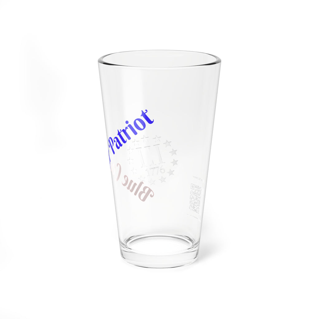 Blue Collar Patriot 1776 Pint Glass, 16oz