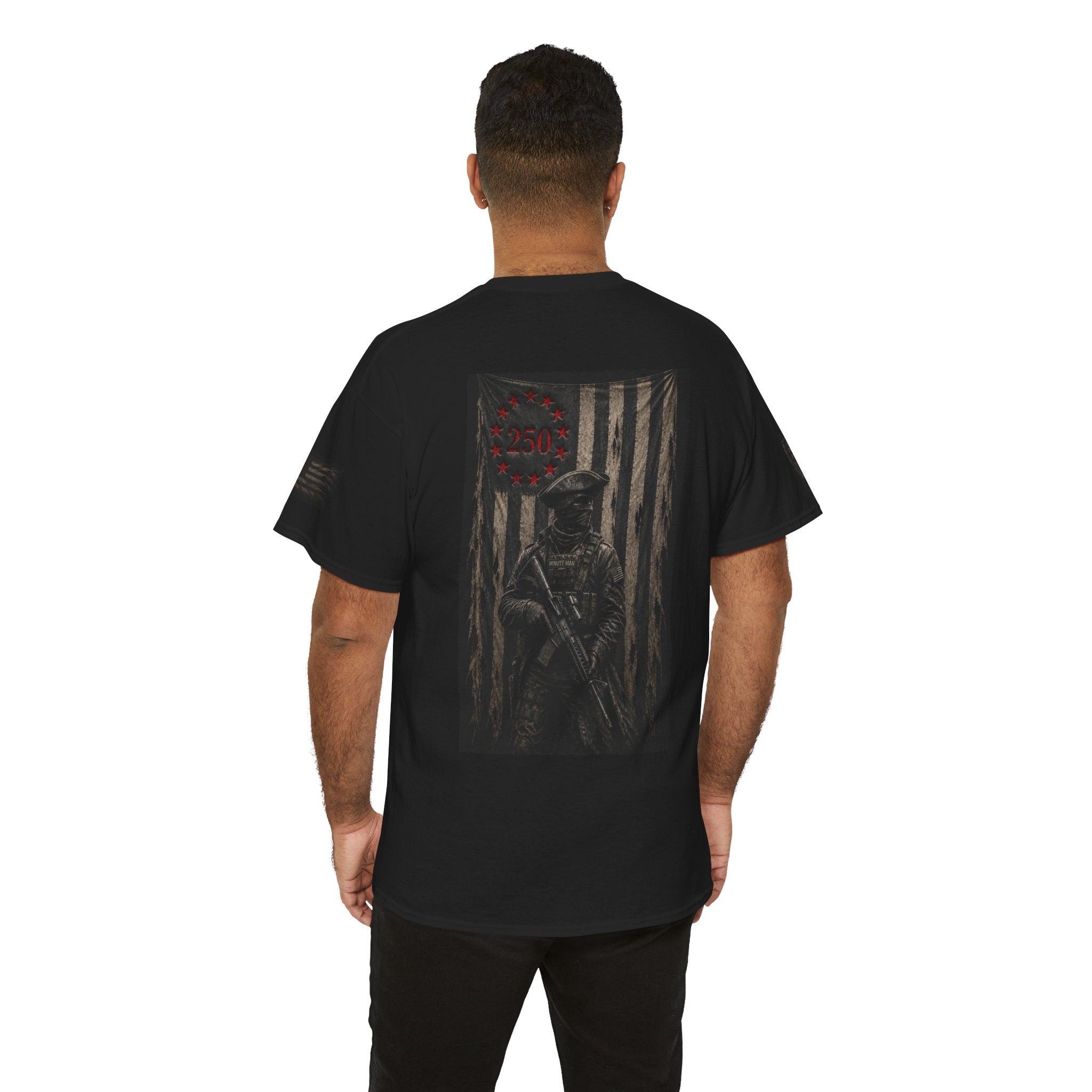 250th Tactical Minute Man  Cotton Tee