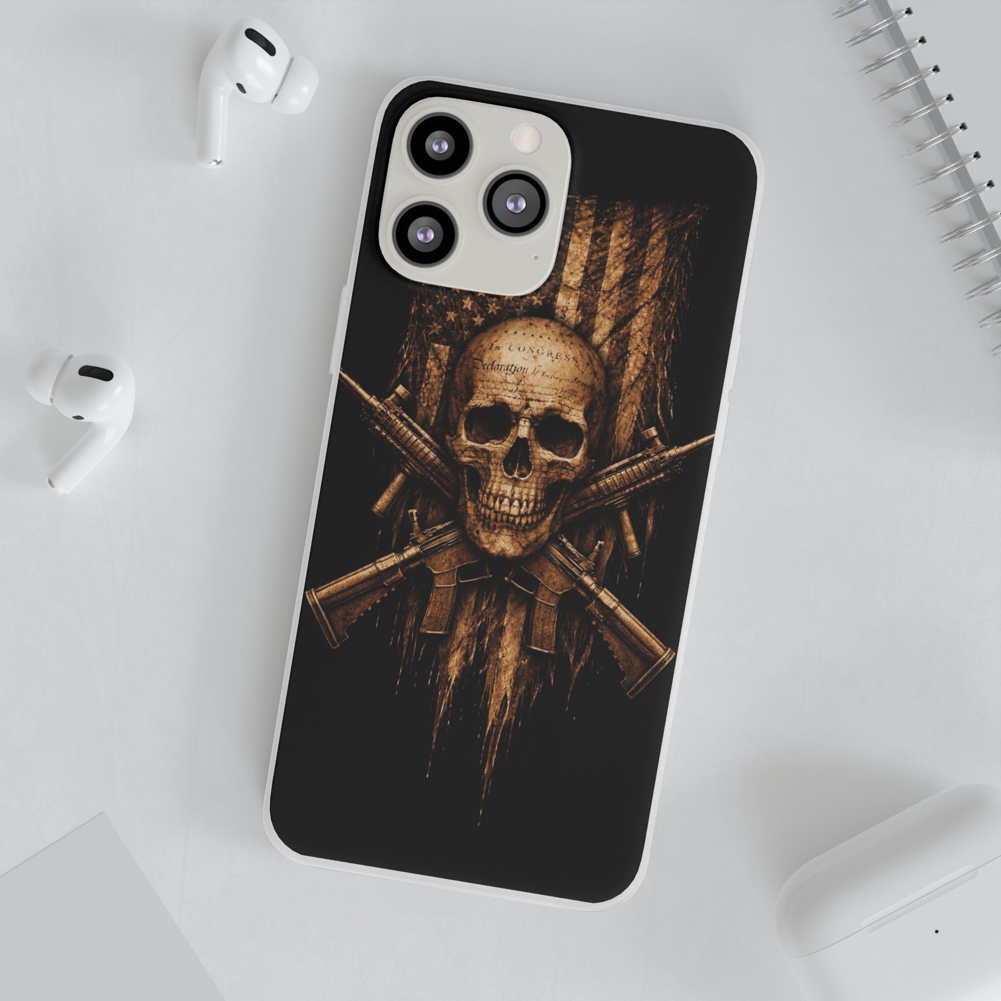INDEPENDENCE 2A SKULL Flexi Cases
