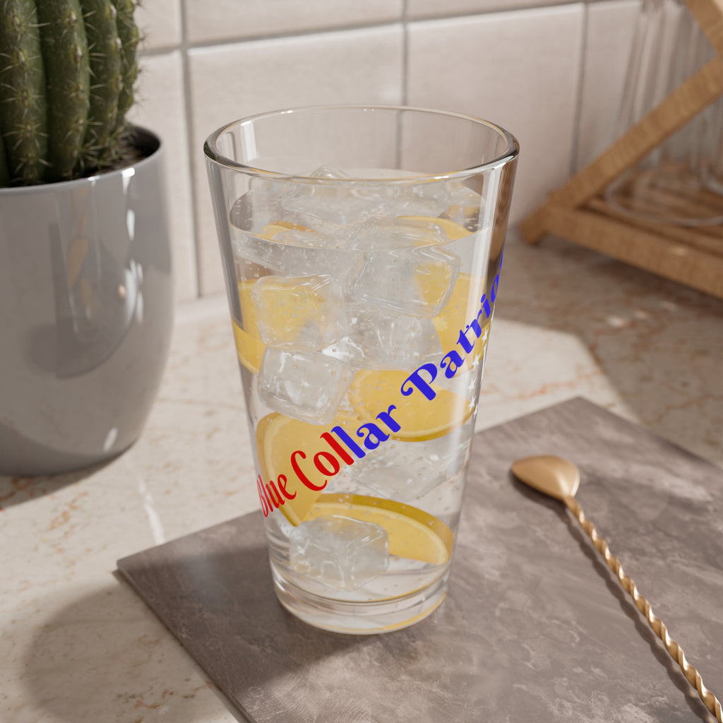 Blue Collar Patriot 1776 Pint Glass, 16oz