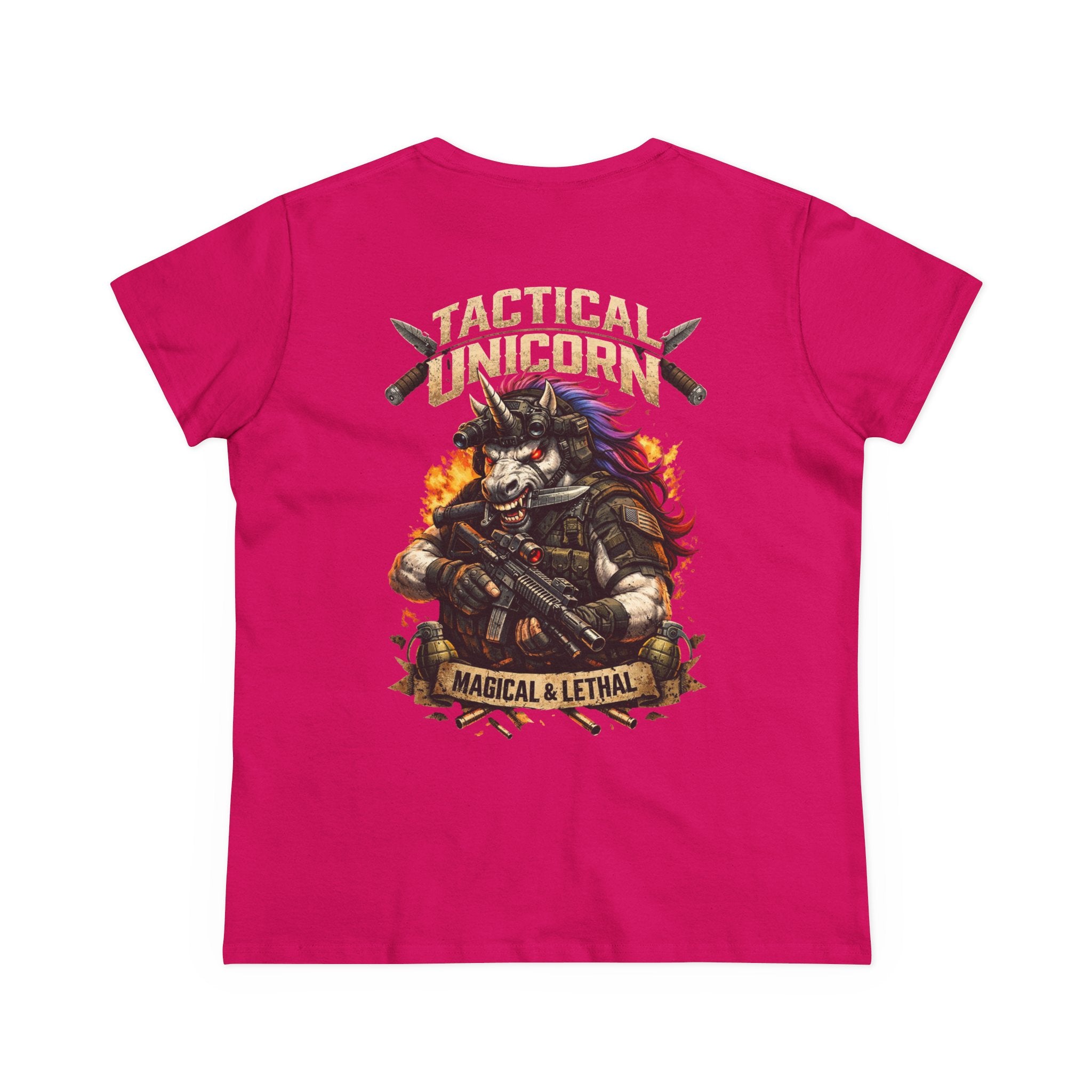 Tactical unicorn T-shirt