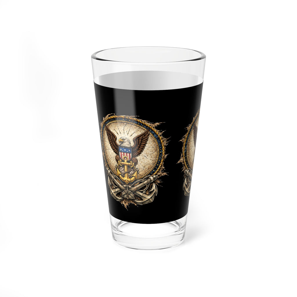 z-*US NAVY Pint Glass, 16oz Collection