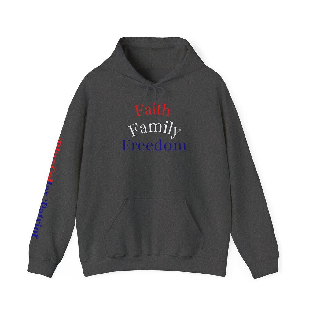 Faith Family Freedom Hooded Sweatshirt
