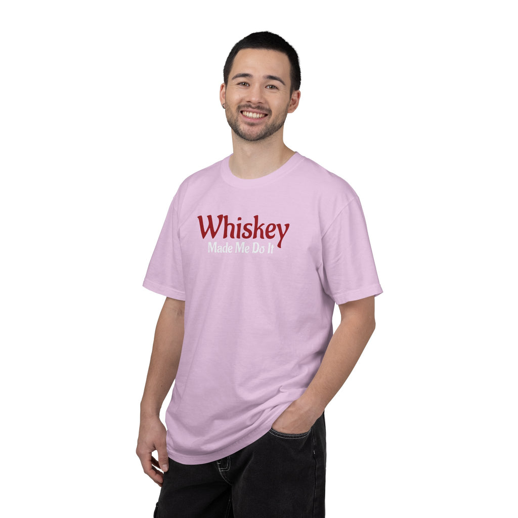 Whiskey Made Me Do It T-shirt