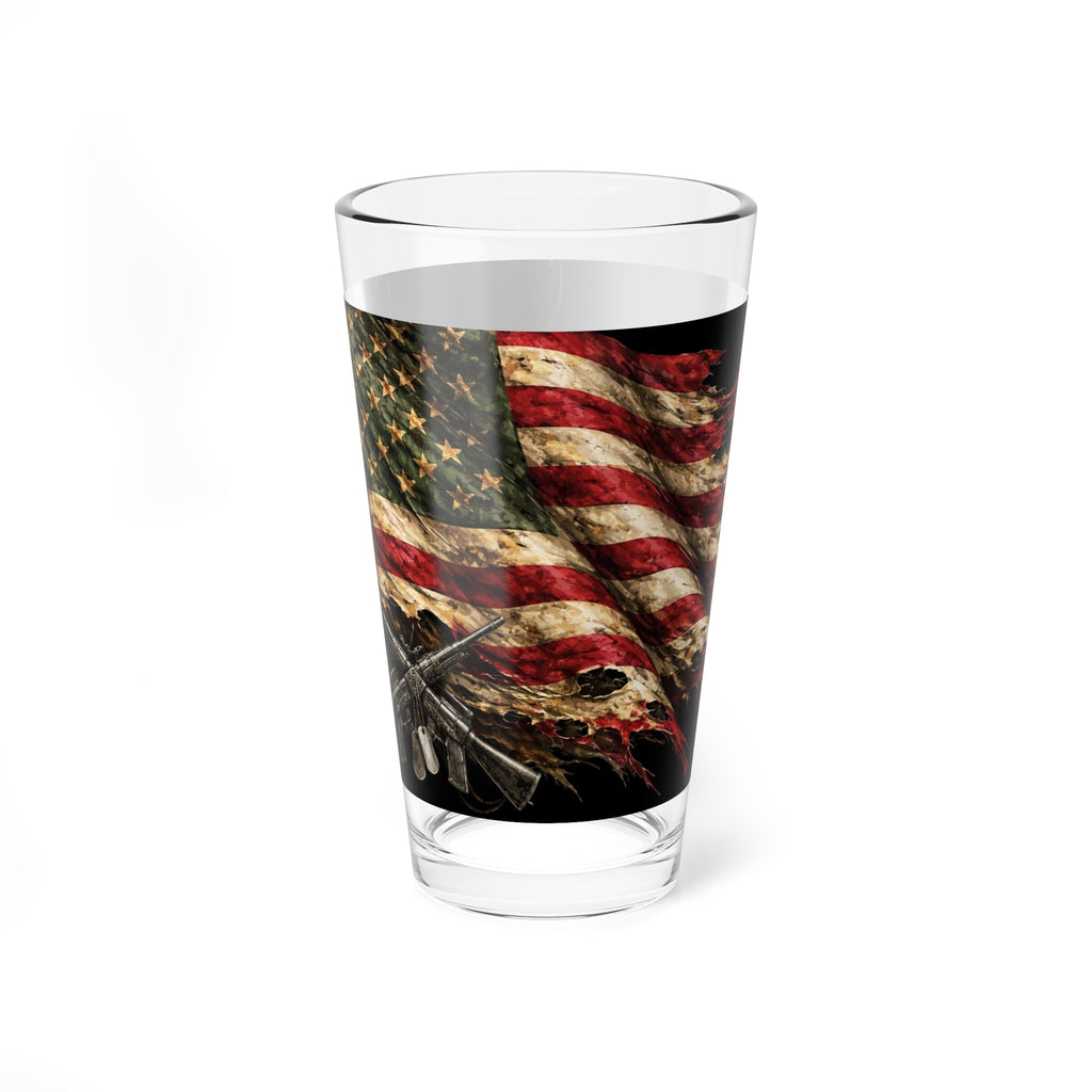 z-US ARMY Flag Pint Glass, 16oz Collection