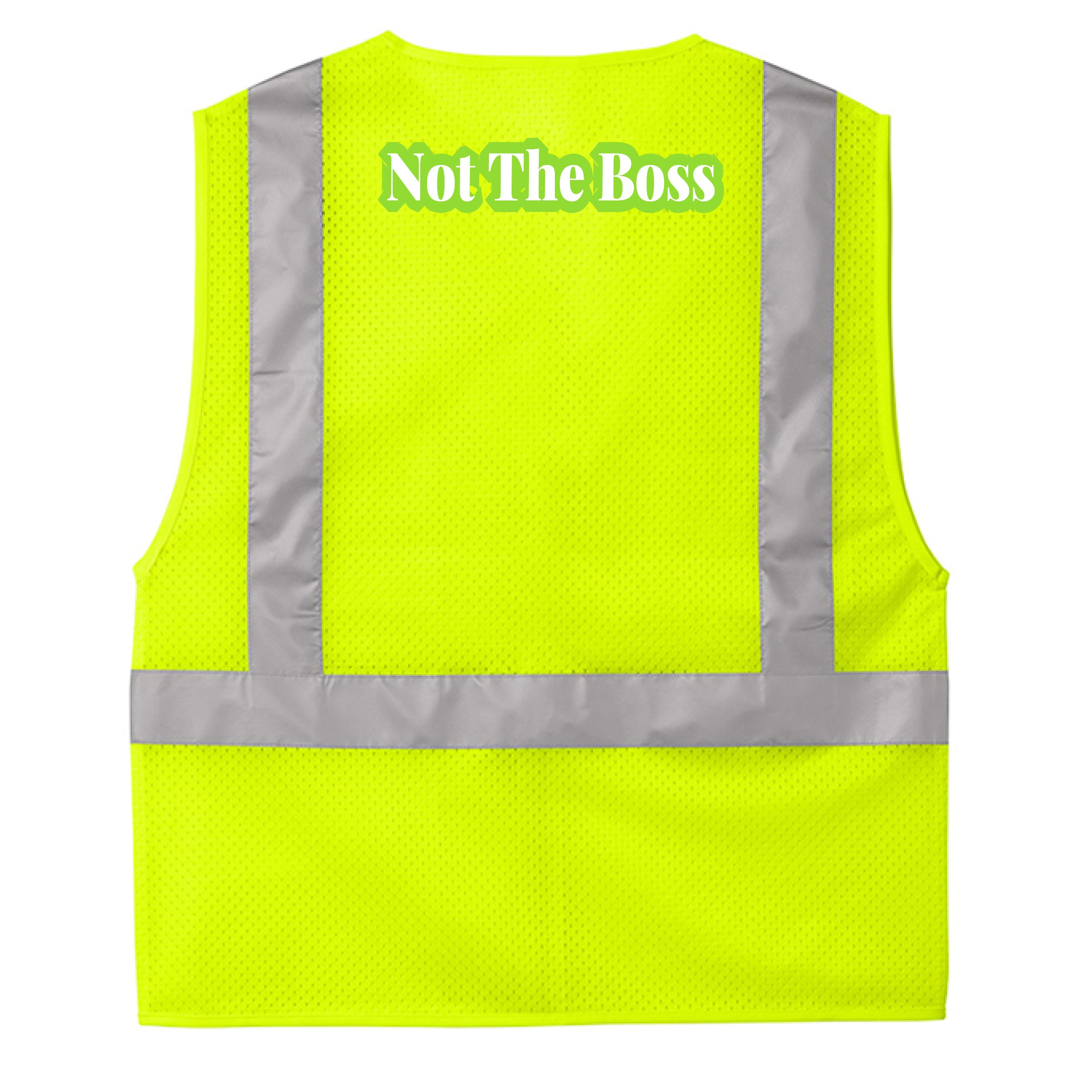 Safety Yellow - BACK